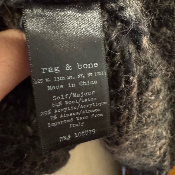 Rag & Bone Wool & Alpaca Crewneck Sweater - Picture 3 of 4